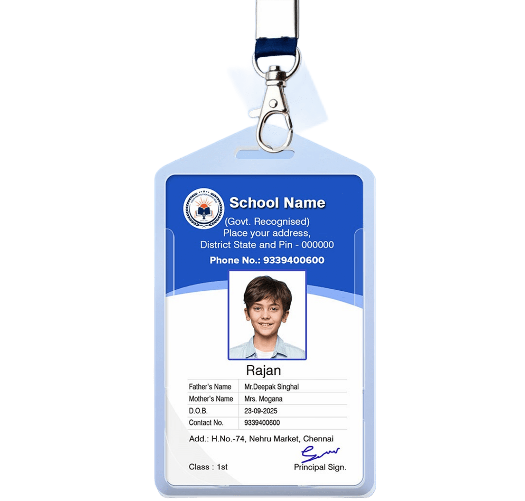 School Student Identity Card